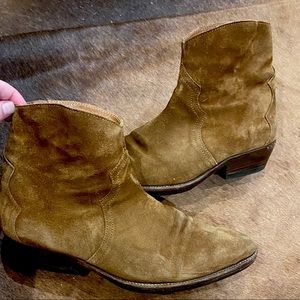 Isabel Marant suede ankle boots